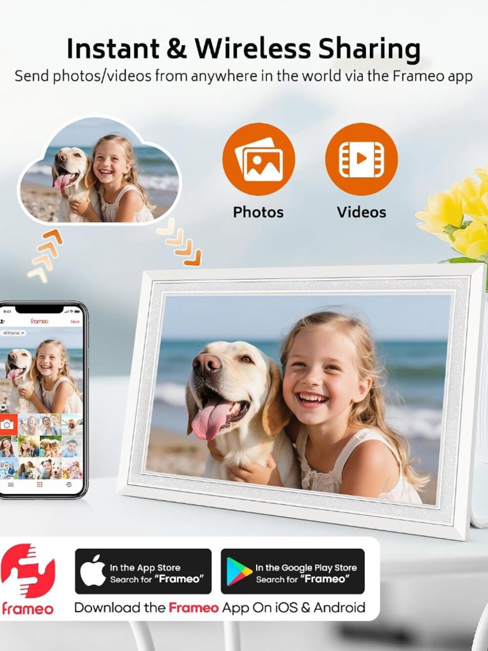 Frameo 10.1" Digital Picture Frame - Picture 8 of 12